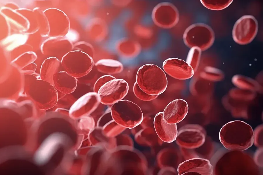 3D illustration of red blood platelets, representing Platelet Rich Plasma, or PRP, therapy from ProCare Wellness Institute in Virginia Beach.